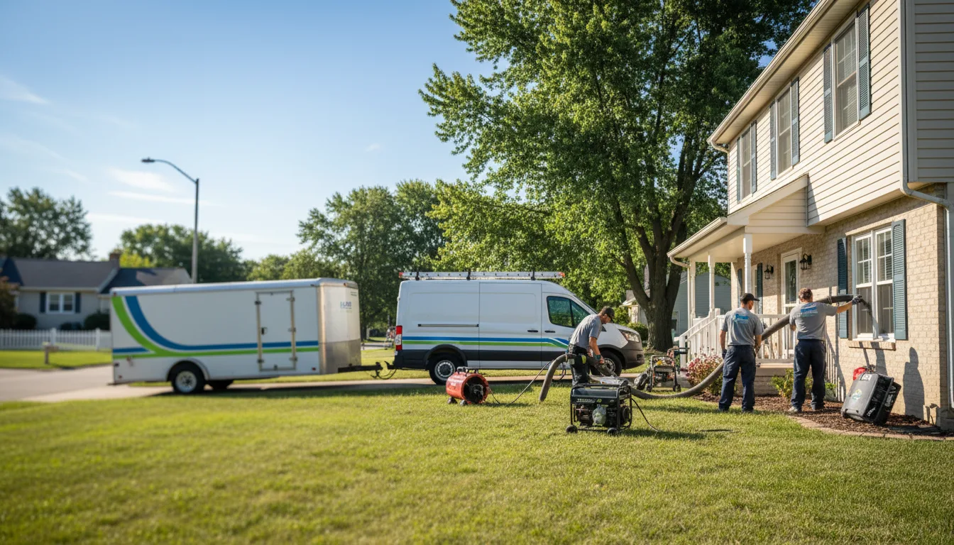 Flooded Basement Restoration And Cleanup With Repair in Bird City, KS near me